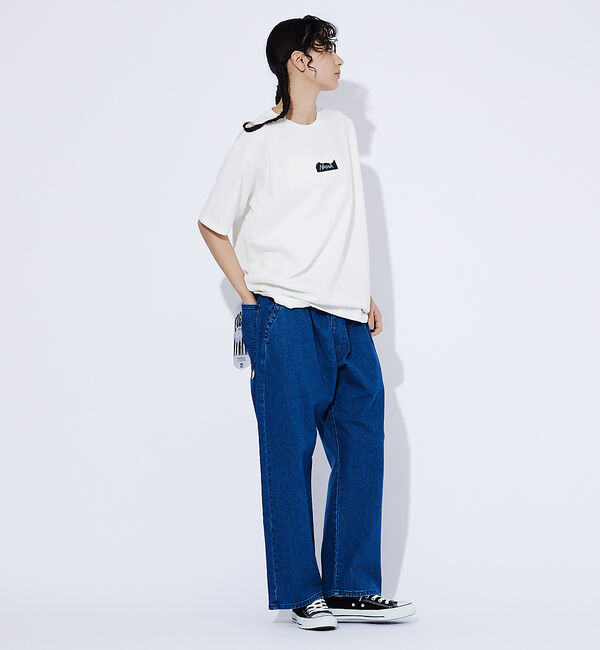 ABAHOUSE「【NANGA/ナンガ】ECO HYBRID MT LOGOT/フロントBOXロゴ」|Tシャツ・カットソー|