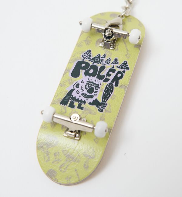 ABAHOUSE「【POLER / ポーラー】ミニスケートボード キーホルダー」|チャーム・キーホルダー|
