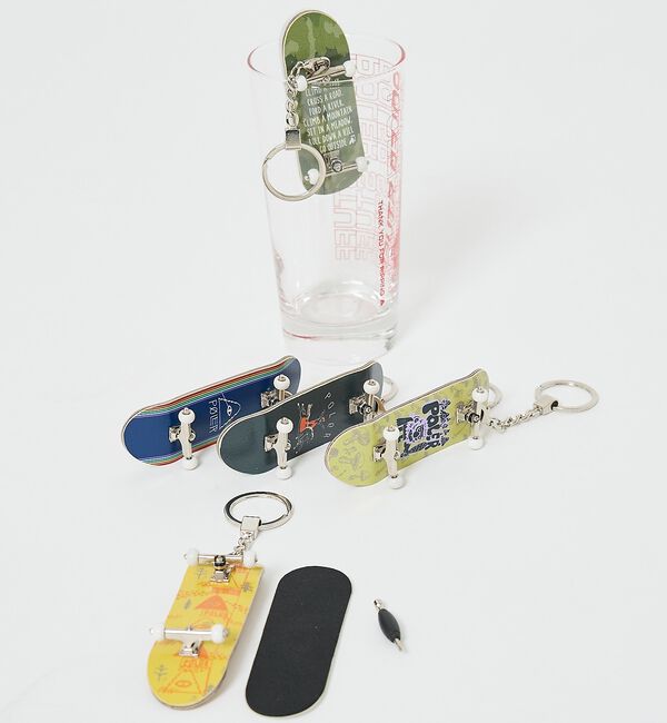 ABAHOUSE「【POLER / ポーラー】ミニスケートボード キーホルダー」|チャーム・キーホルダー|