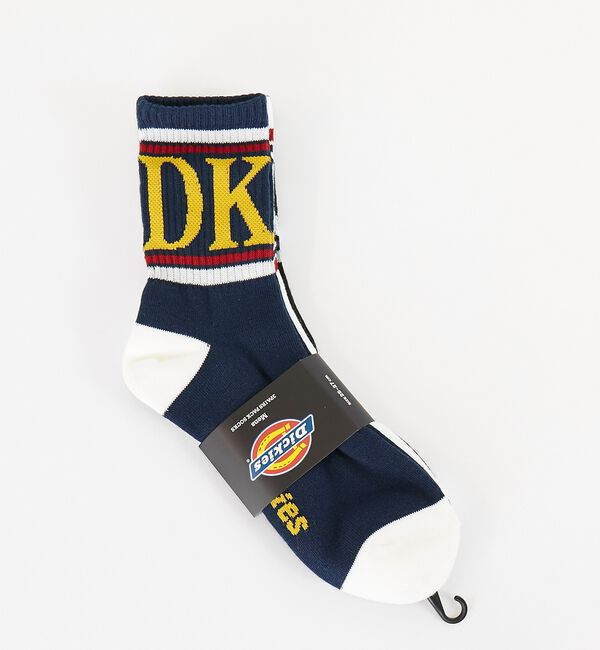 ABAHOUSE「【Dickies / ディッキーズ】3P DKTXロゴソックス/3足パックロゴ靴」|ソックス|