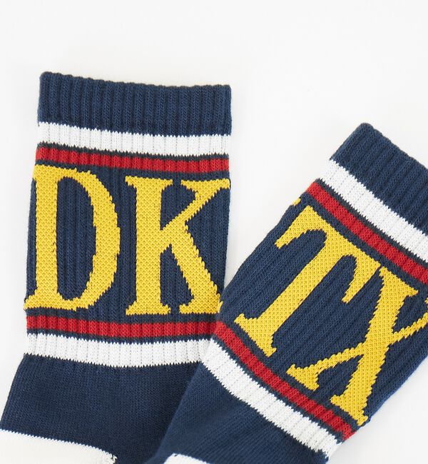 ABAHOUSE「【Dickies / ディッキーズ】3P DKTXロゴソックス/3足パックロゴ靴」|ソックス|