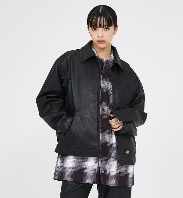 ABAHOUSE「【Dickies / ディッキーズ】フランネルチェックシャツ / ユニセックス」|シャツ・ブラウス|