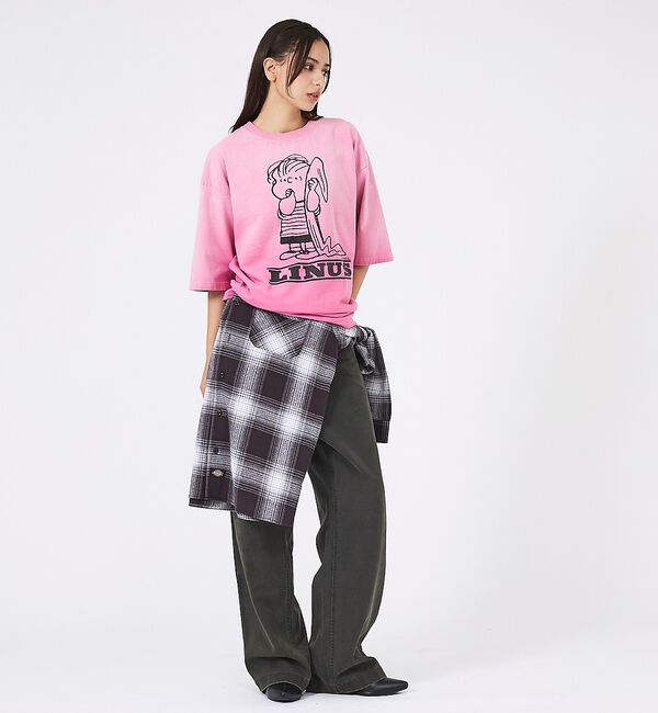 ABAHOUSE「【Dickies / ディッキーズ】フランネルチェックシャツ / ユニセックス」|シャツ・ブラウス|