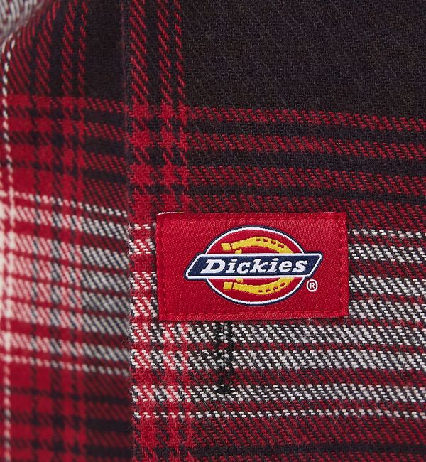 ABAHOUSE「【Dickies / ディッキーズ】フランネルチェックシャツ / ユニセックス」|シャツ・ブラウス|