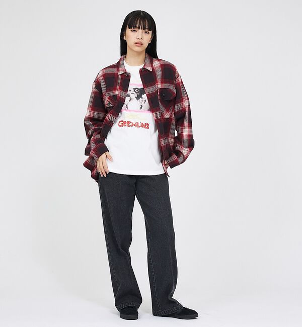 ABAHOUSE「【Dickies / ディッキーズ】フランネルチェックシャツ / ユニセックス」|シャツ・ブラウス|
