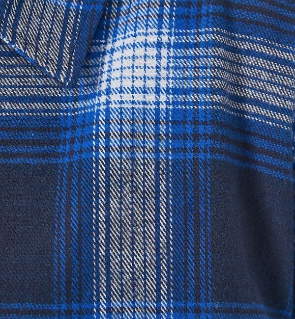 ABAHOUSE「【Dickies / ディッキーズ】フランネルチェックシャツ / ユニセックス」|シャツ・ブラウス|