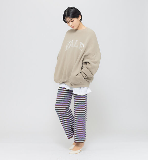 Rouge vif「【+81 BRANCA】ハイウエストニットパンツ」|その他|