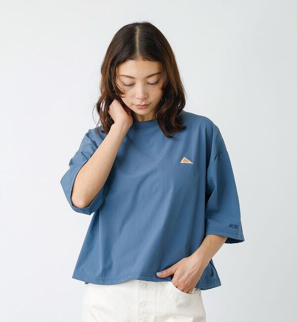 Rouge vif「【KELTY/ケルティー】ラッシュコンフォートクロップドTシャツ / ５分袖 /」|Tシャツ・カットソー|