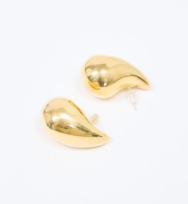 Rouge vif「【MC STUDIO/エムシースタジオ】ティアドロップ オーバルピアス」|ピアス|