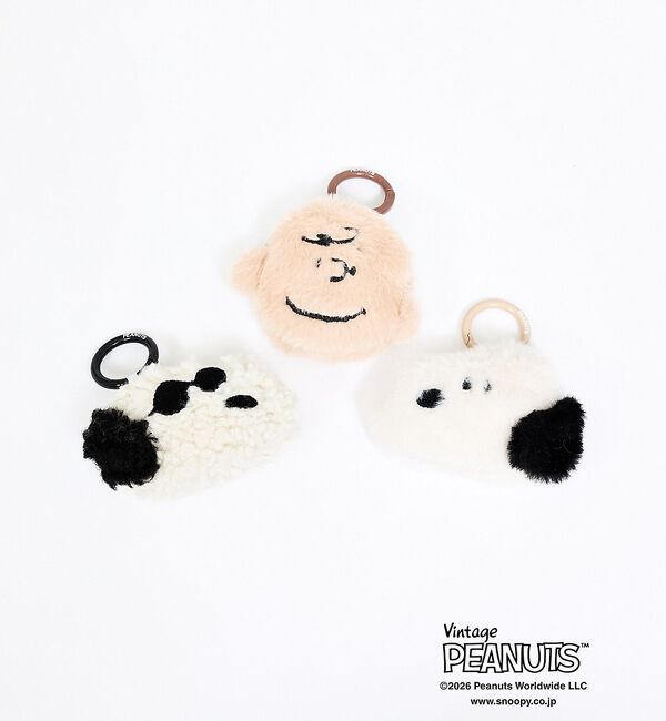 Rouge vif「【PEANUTS/ピーナッツ】チャームインバッグS/スヌーピー/エコバック/トー」|エコバッグ|