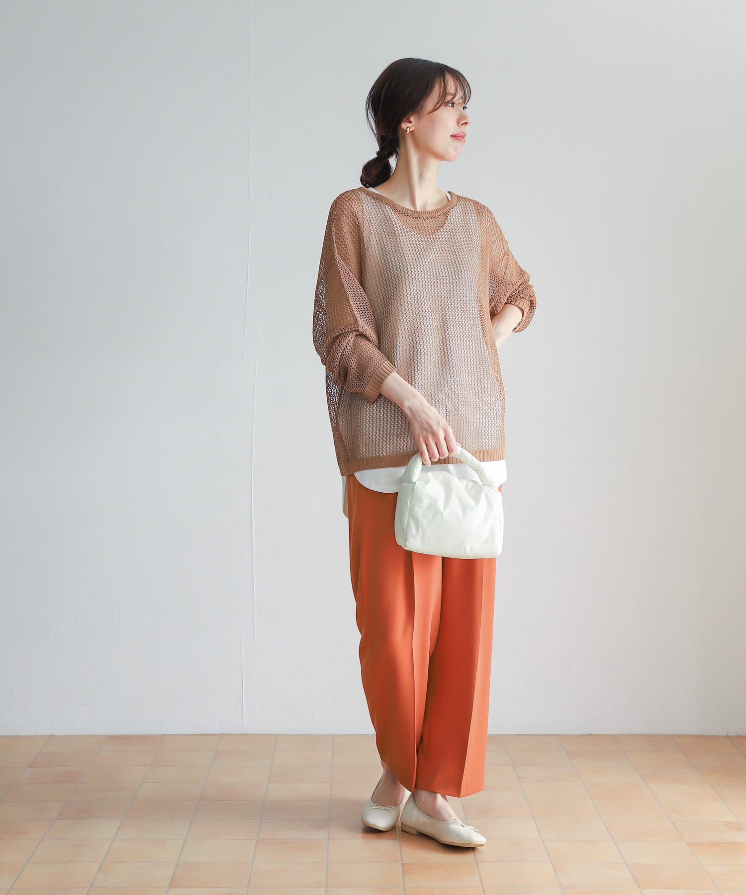 URBAN RESEARCH DOORS「ライトダブルクロスイージーパンツ」|その他|