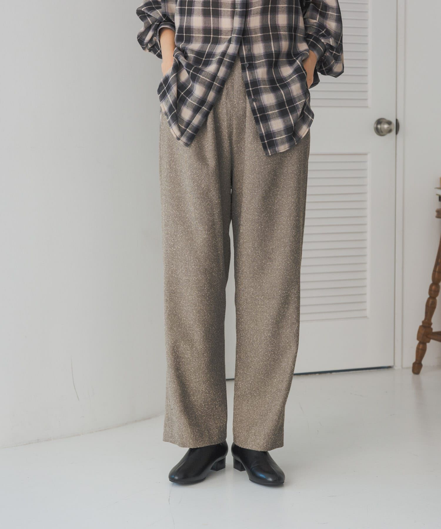 URBAN RESEARCH DOORS「ネップツィードイージーパンツ」|その他|