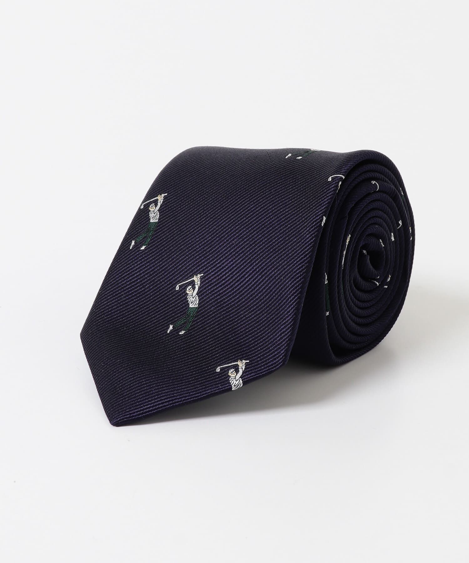 URBAN RESEARCH DOORS「LIFE STYLE TAILOR　25AWゴルフモチーフタイ」|ネクタイ・蝶ネクタイ|ネイビー