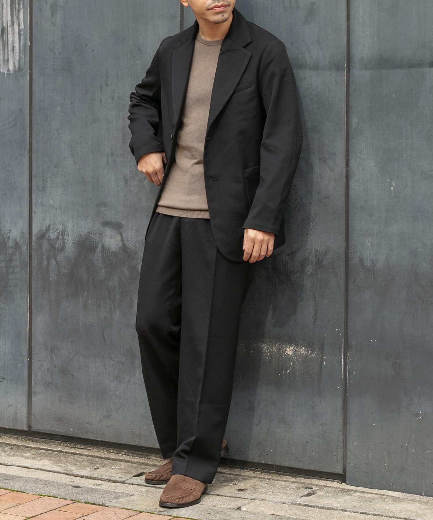 URBAN RESEARCH ROSSO「『XLサイズあり』ウォームストレッチセットアップ」|その他|ブラック