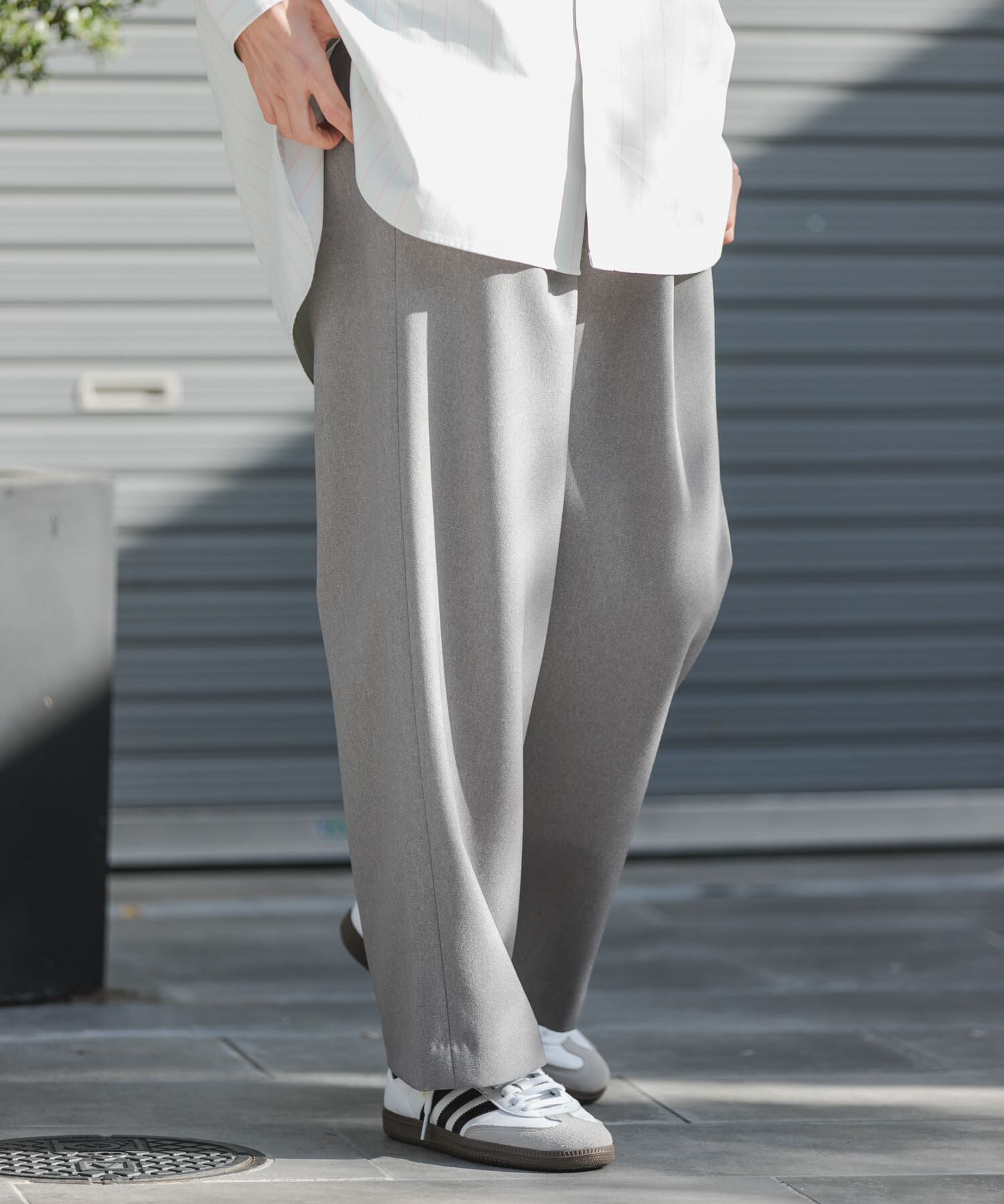 URBAN RESEARCH DOORS「FORK&SPOON　ラナテックイージースラックス」|その他|グレー系その他