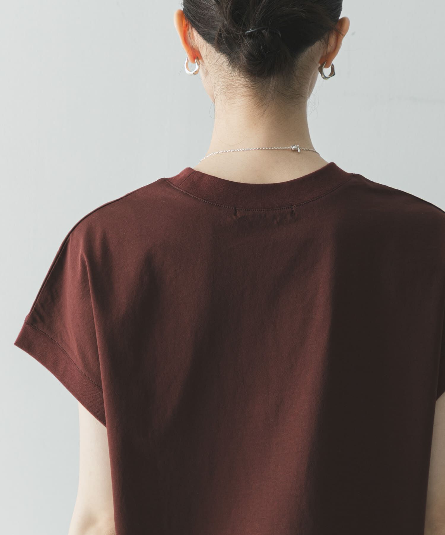 URBAN RESEARCH「『UR TECH/汗染み防止』スーピマコットンフレンチスリーブカットソー」|Tシャツ・カットソー|