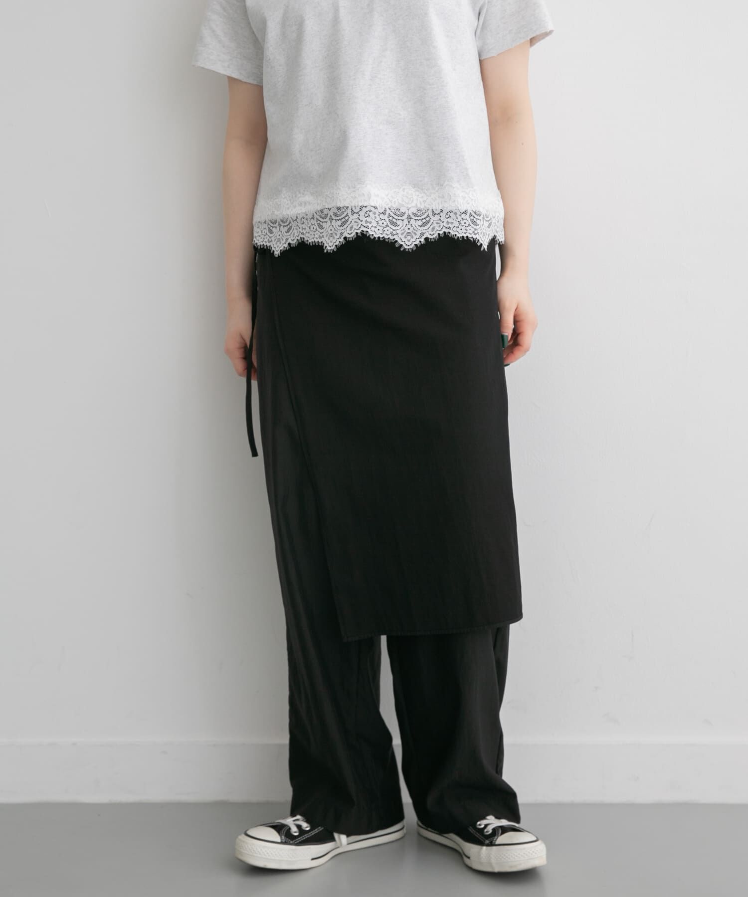 URBAN RESEARCH DOORS「FORK&SPOON　レイヤードエプロンパンツ」|その他|