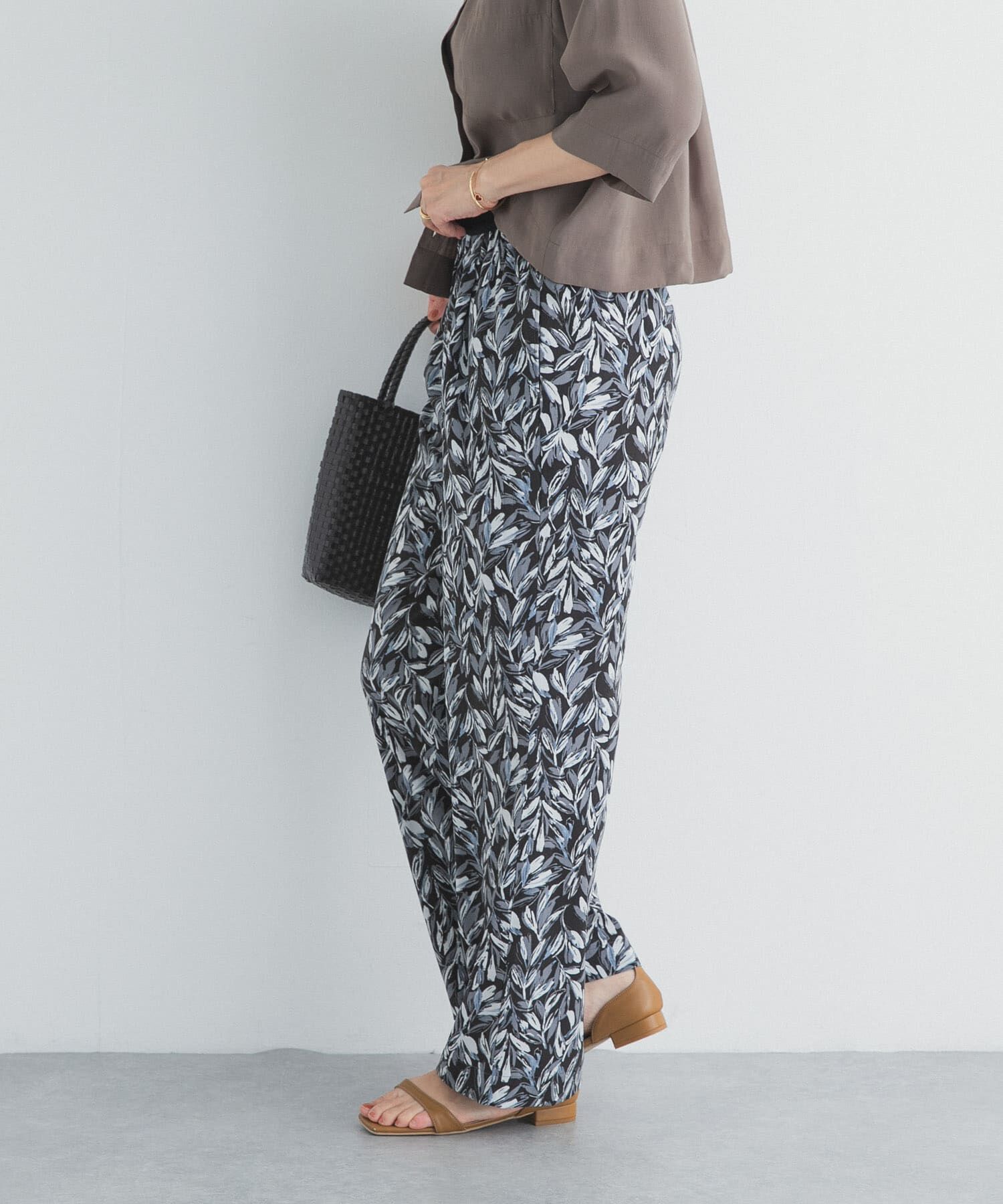 URBAN RESEARCH DOORS「ボタニカルプリントイージーパンツ」|その他|
