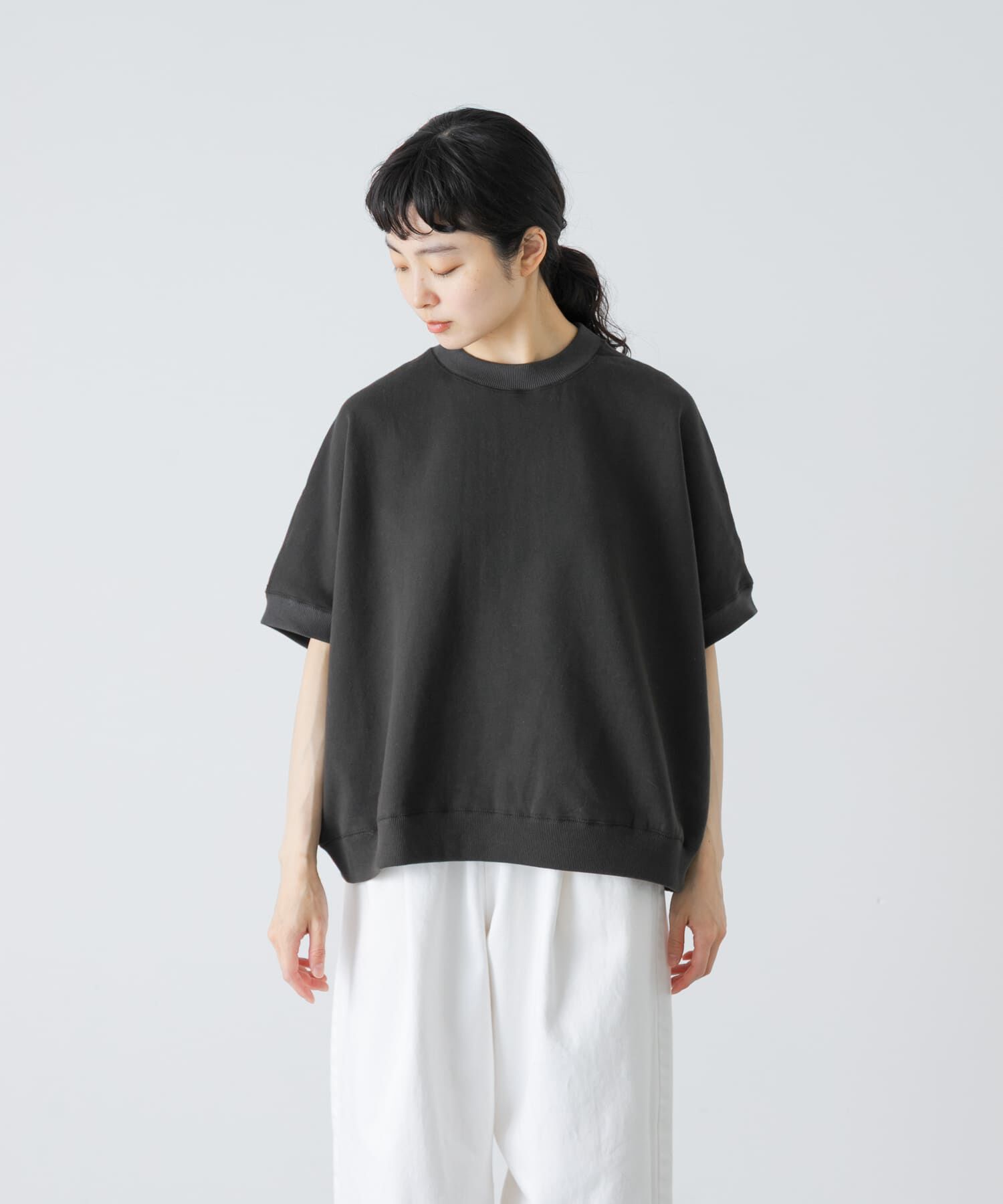 かぐれ「ワイド裏毛プルオーバー」|Tシャツ・カットソー|