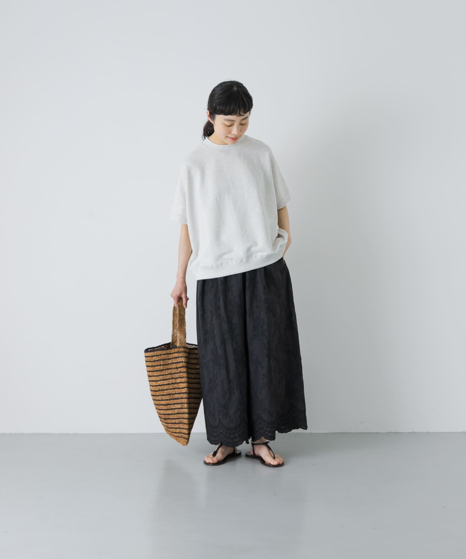 かぐれ「ワイド裏毛プルオーバー」|Tシャツ・カットソー|