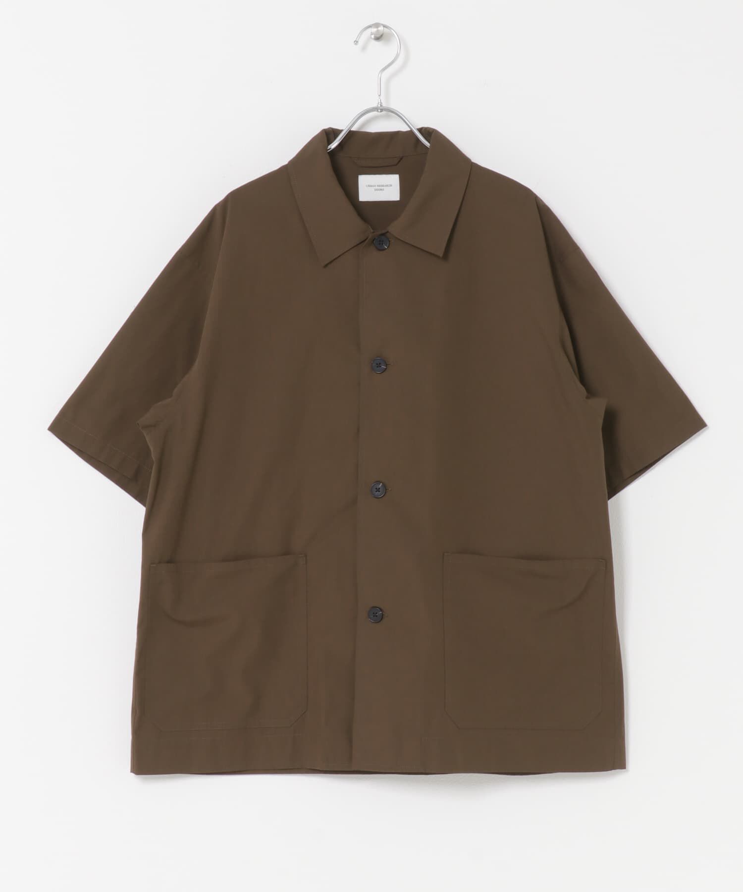 URBAN RESEARCH DOORS「『速乾/ｲｰｼﾞｰｹｱ/UVｶｯﾄ』『URTECH』Aircare ｼｮｰﾄｽﾘｰﾌﾞｼｬ 」|シャツ・ブラウス|