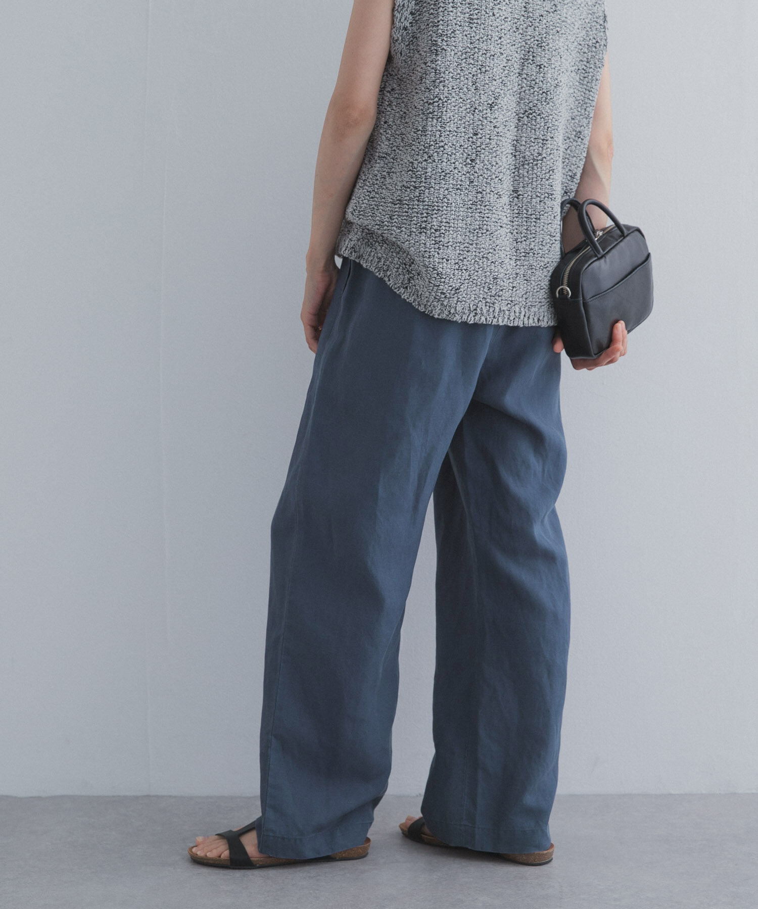 URBAN RESEARCH DOORS「リネン混イージーパンツ」|その他|