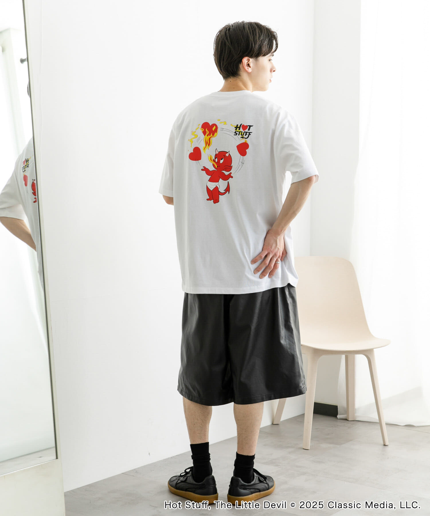 SENSE OF PLACE by URBAN RESEARCH「『別注』HOT STUFF&times;SENSE OF PLACE　 プリントTシャツ A」|Tシャツ・カットソー|