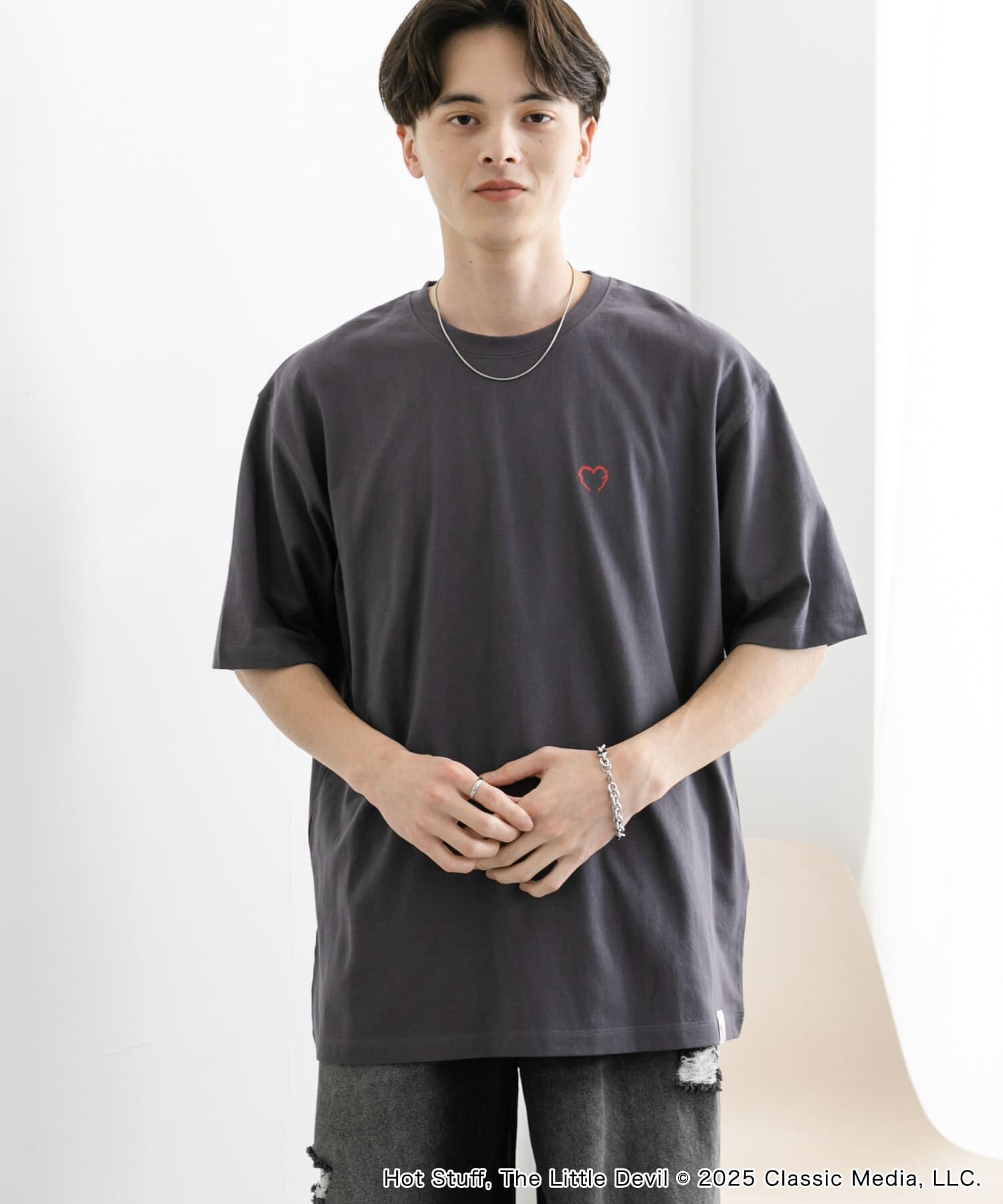 SENSE OF PLACE by URBAN RESEARCH「『別注』HOT STUFF&times;SENSE OF PLACE　 プリントTシャツ A」|Tシャツ・カットソー|