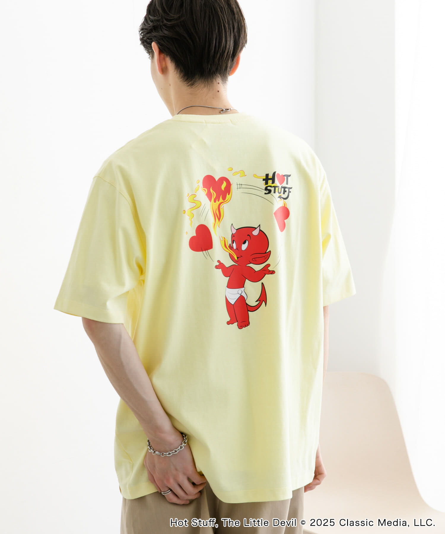 SENSE OF PLACE by URBAN RESEARCH「『別注』HOT STUFF&times;SENSE OF PLACE　 プリントTシャツ A」|Tシャツ・カットソー|