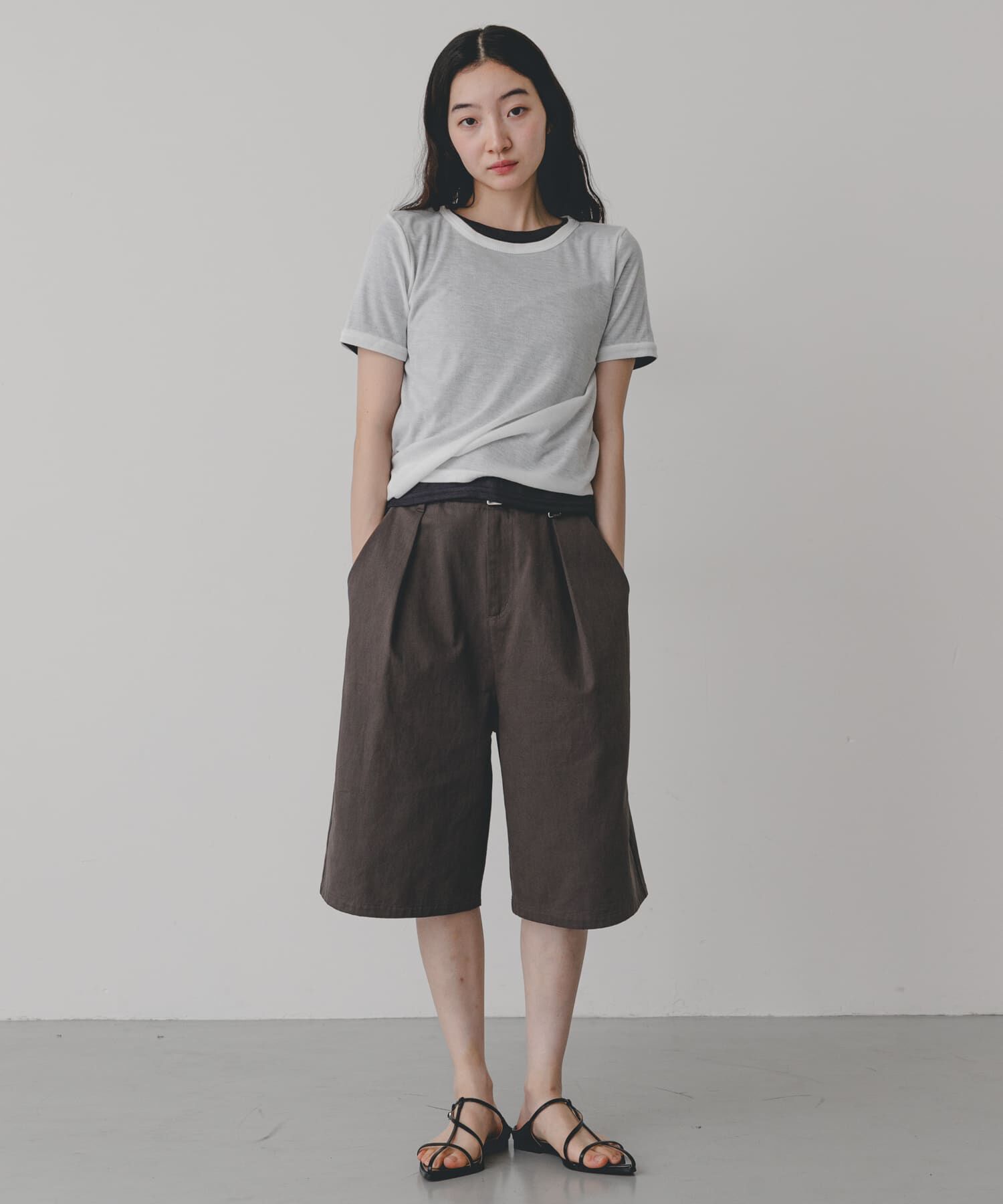 SENSE OF PLACE by URBAN RESEARCH「2pパックシアーTシャツ」|Tシャツ・カットソー|
