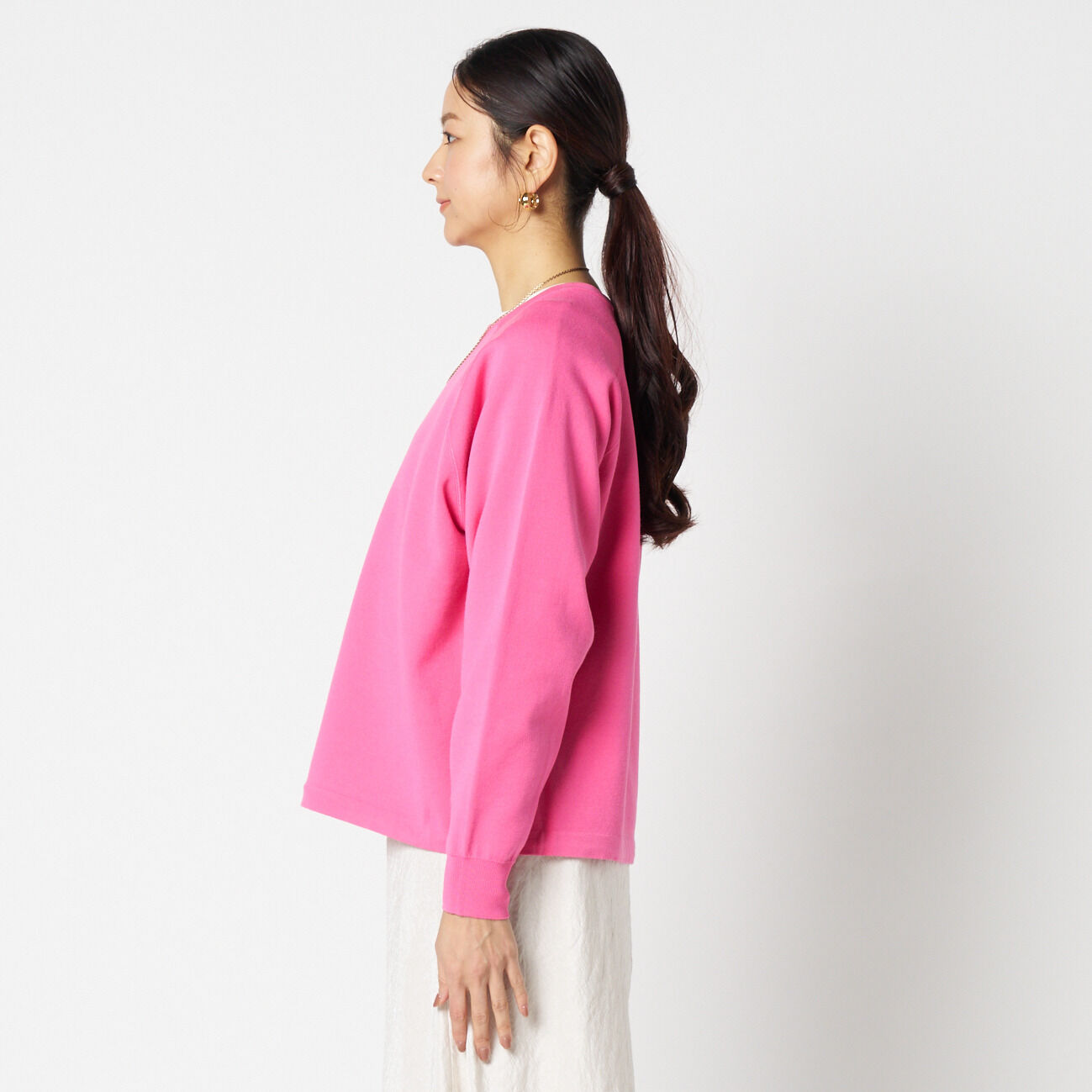 HELIOPOLE「HELIOPOLE DRAWSTRING HEM KNIT」|ニット・セーター|