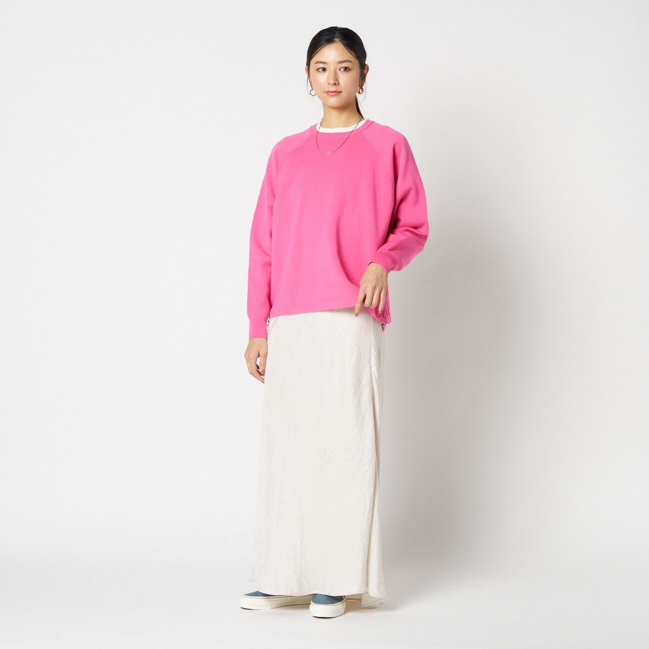 HELIOPOLE「HELIOPOLE DRAWSTRING HEM KNIT」|ニット・セーター|