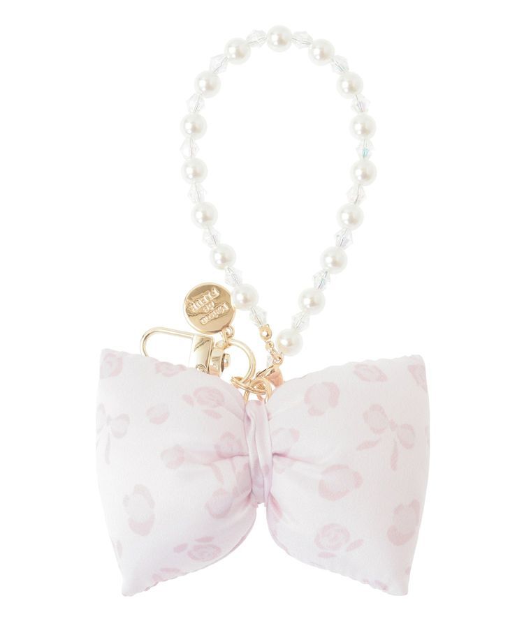 Maison de FLEUR「リボンレオパードパールストラップ」|その他|
