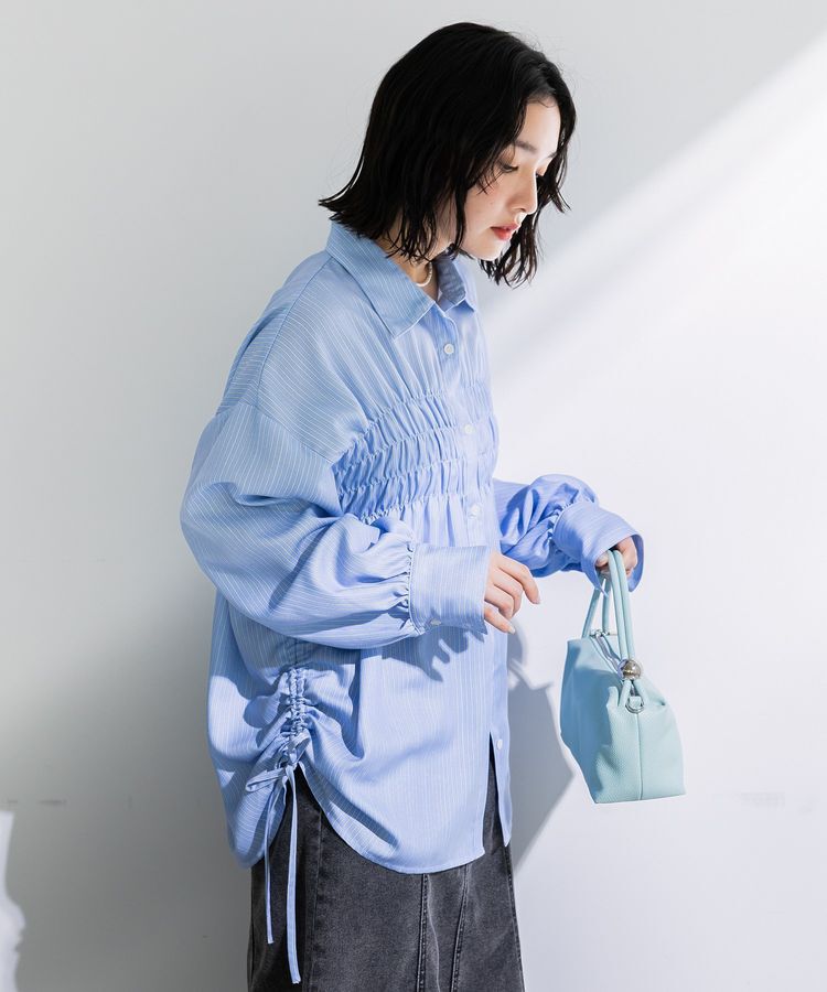 Green Parks「脇シャーリングシャツ」|シャツ・ブラウス|