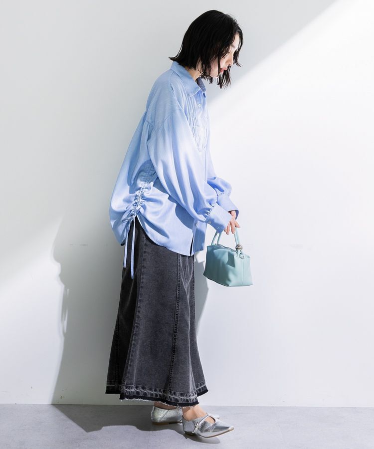 Green Parks「脇シャーリングシャツ」|シャツ・ブラウス|