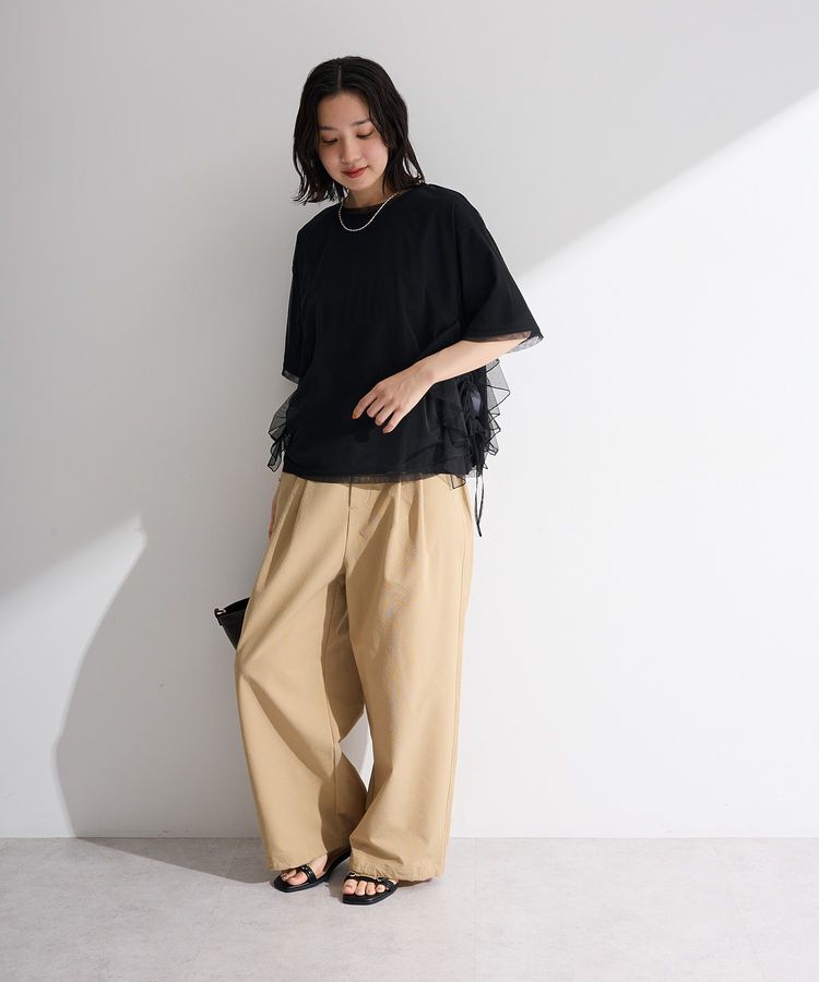 Green Parks「SET２点チュール+半袖TEE」|Tシャツ・カットソー|