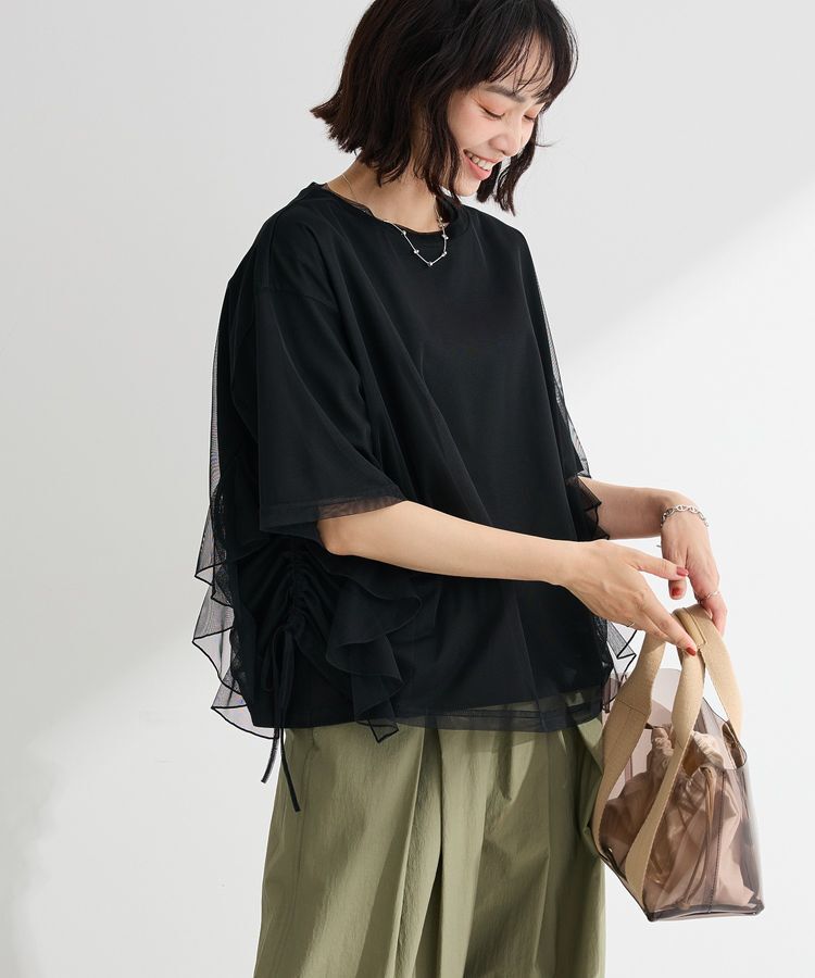 Green Parks「SET２点チュール+半袖TEE」|Tシャツ・カットソー|