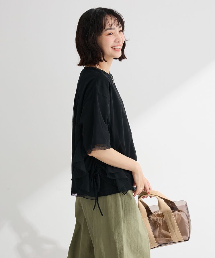 Green Parks「SET２点チュール+半袖TEE」|Tシャツ・カットソー|