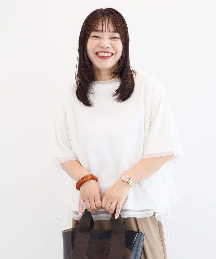 Green Parks「SET２点チュール+半袖TEE」|Tシャツ・カットソー|