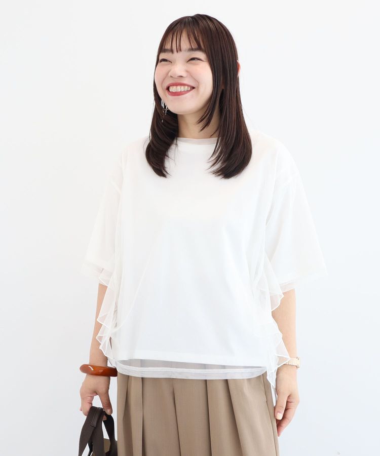 Green Parks「SET２点チュール+半袖TEE」|Tシャツ・カットソー|