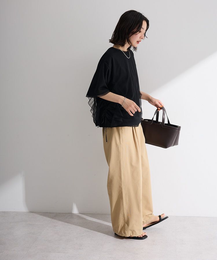Green Parks「SET２点チュール+半袖TEE」|Tシャツ・カットソー|