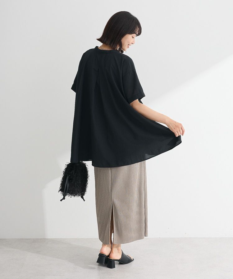 Green Parks「【WEB限定】ウエストタックシャツチュニックⅢ」|シャツ・ブラウス|