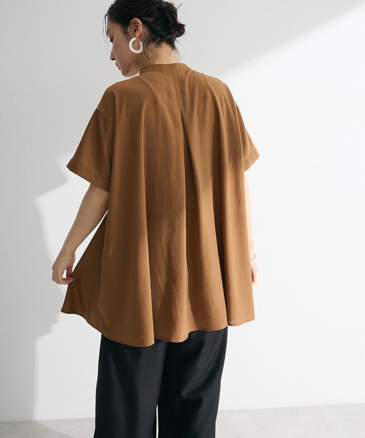 Green Parks「【WEB限定】ウエストタックシャツチュニックⅢ」|シャツ・ブラウス|