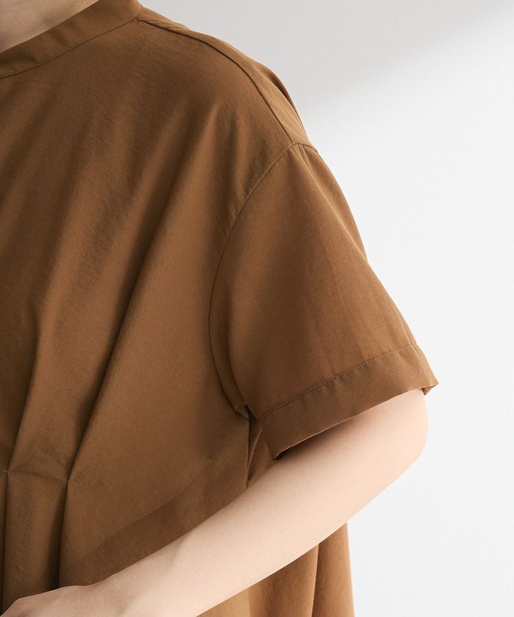 Green Parks「【WEB限定】ウエストタックシャツチュニックⅢ」|シャツ・ブラウス|