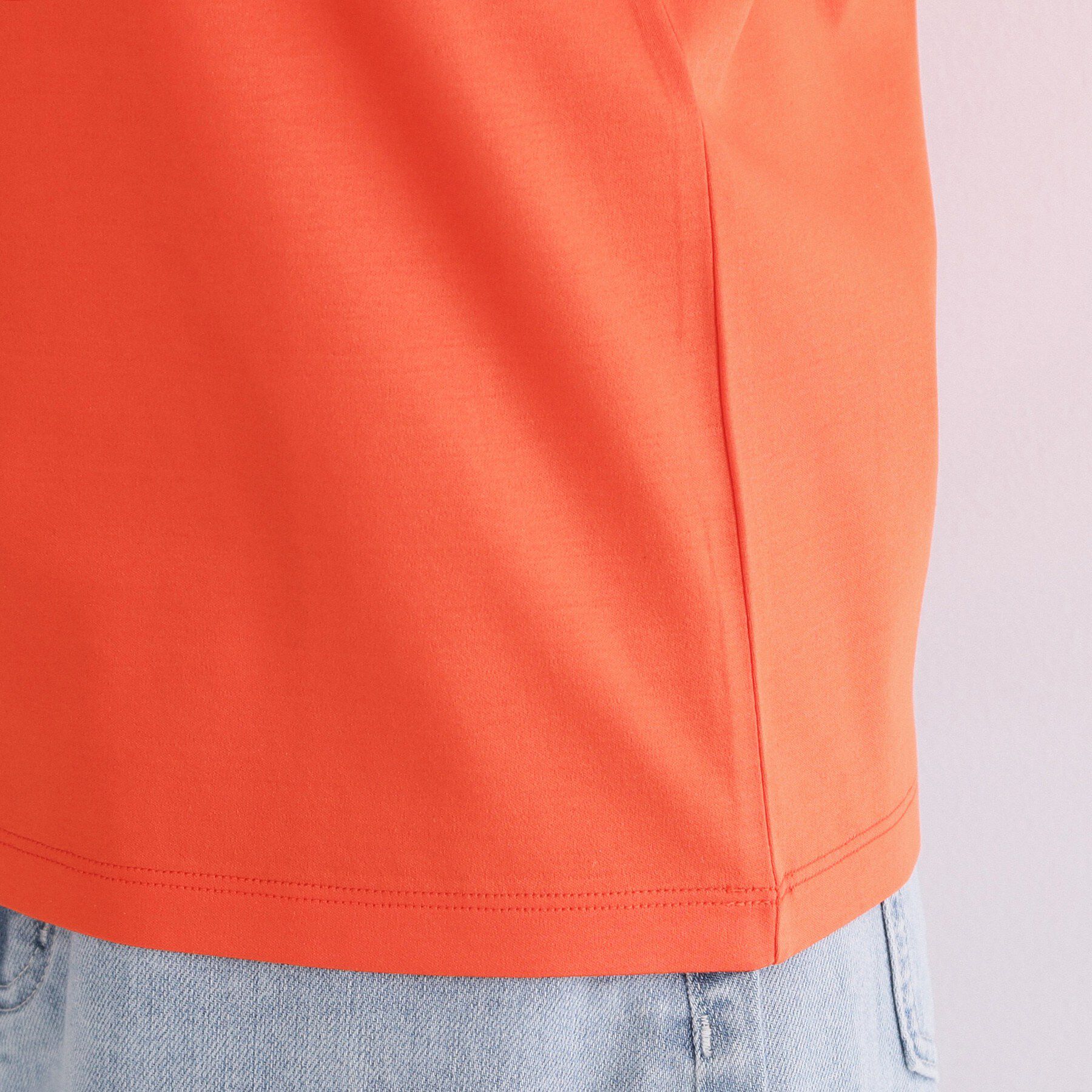 OPAQUE.CLIP「ベーシックTシャツ／オーガニックコットン混【洗濯機OK】」|Tシャツ・カットソー|