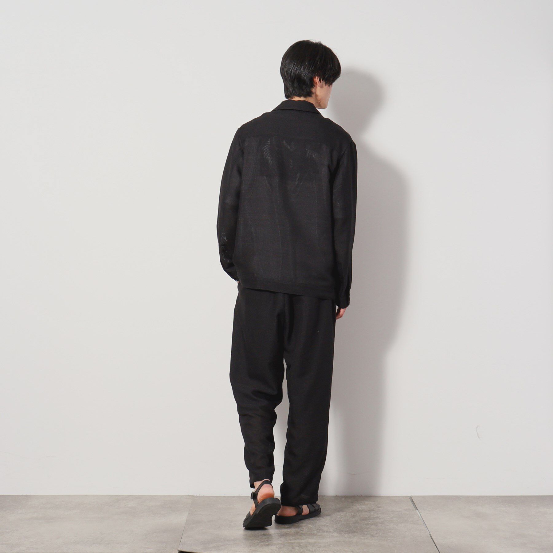THE SHOP TK「パナマメッシュ ワイドパンツ セットアップ可」|その他|