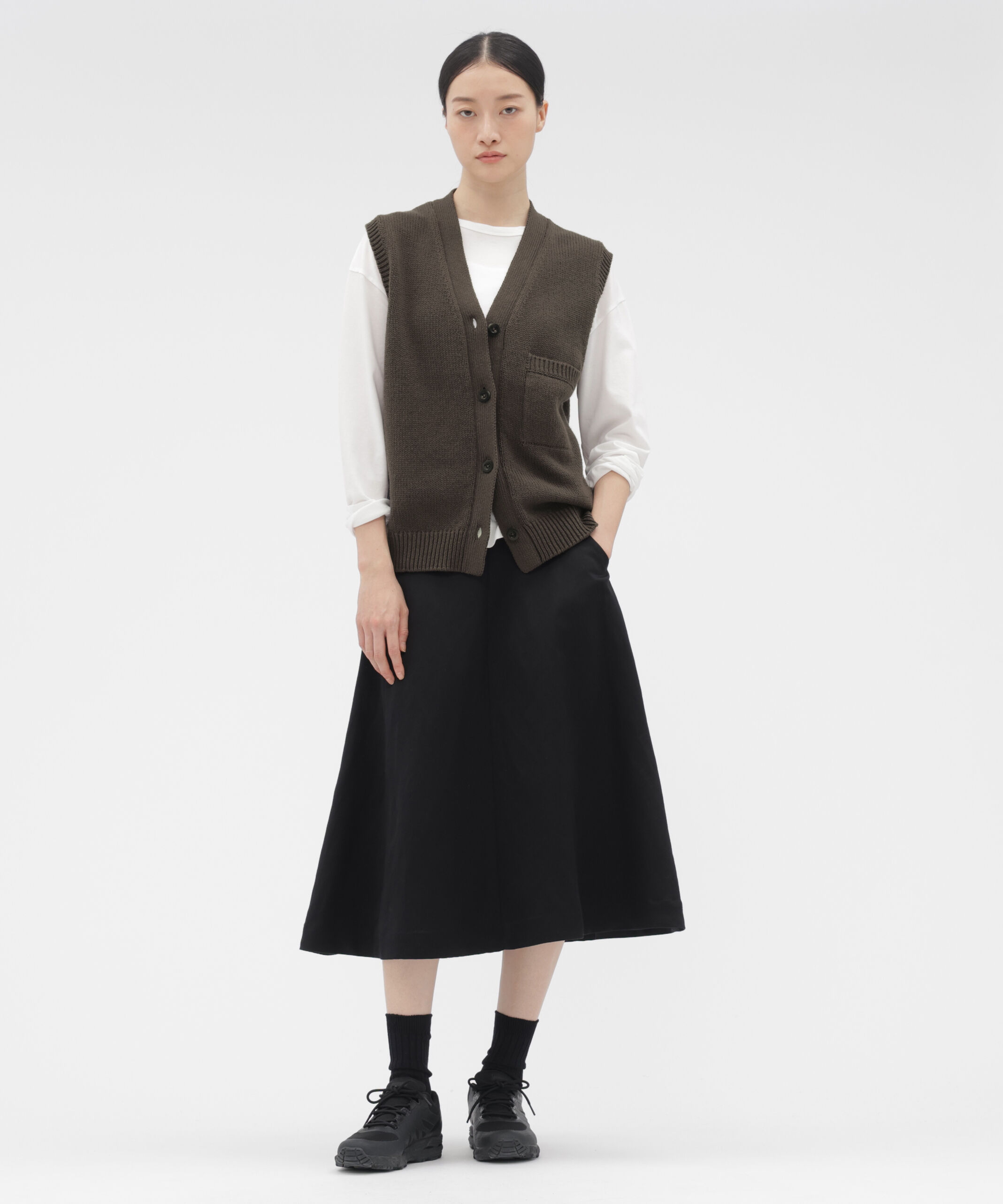 MHL.「RECYCLED COTTON KNITWEAR」|ニット・セーター|