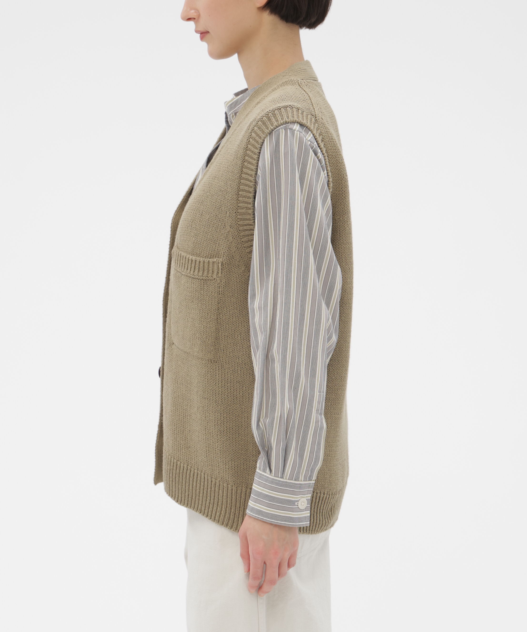 MHL.「RECYCLED COTTON KNITWEAR」|ニット・セーター|