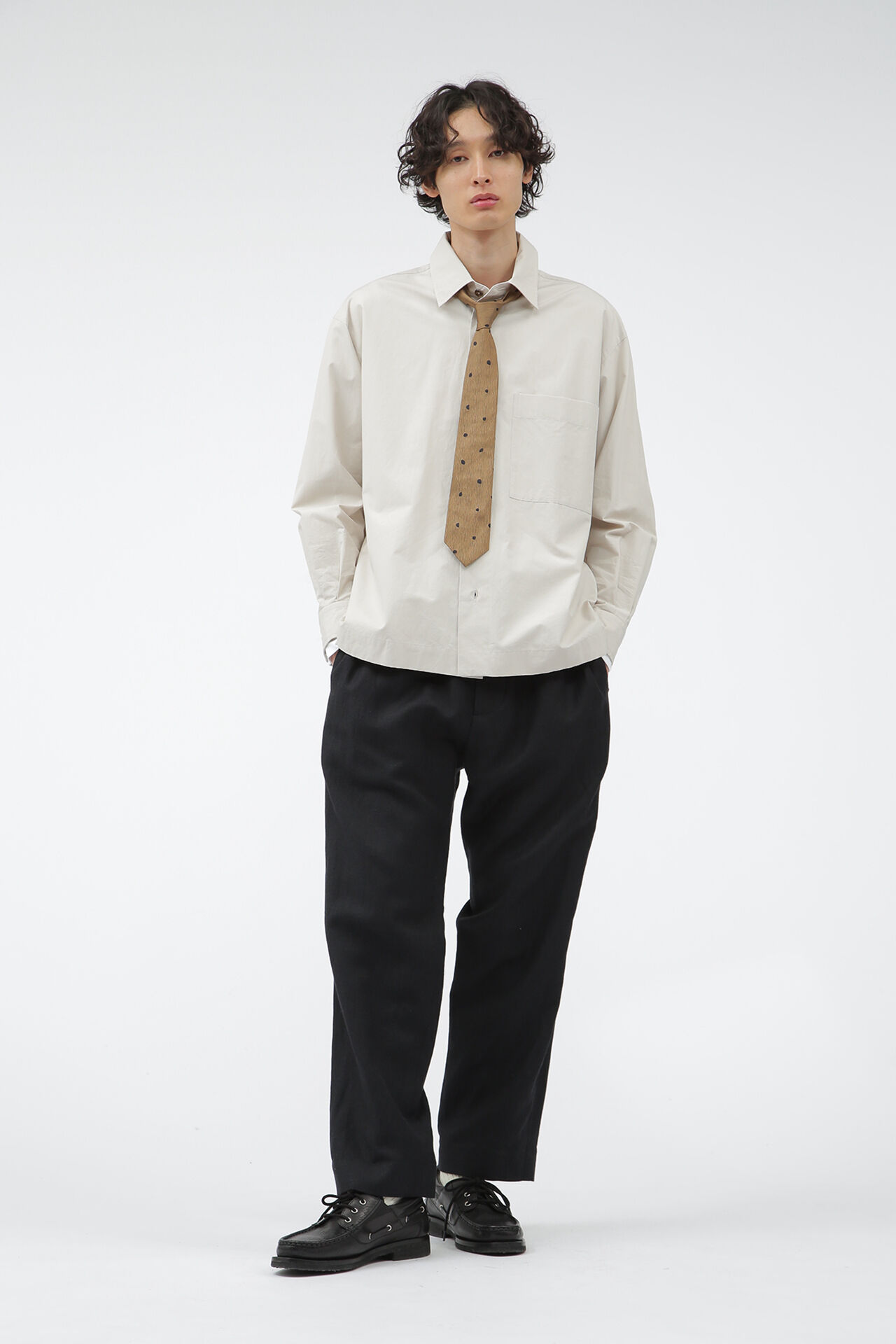 MARGARET HOWELL「PAINTERLY SPOT TIE」|ネクタイ・蝶ネクタイ|
