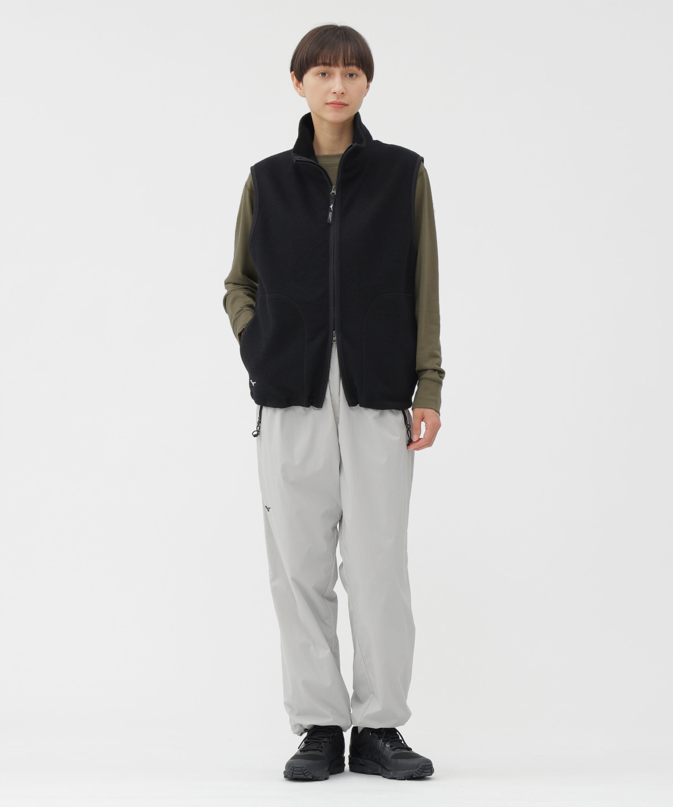  「FINEGAUGE WASHABLE WOOL JERSEY TOP」|Tシャツ・カットソー|